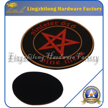 Patch de logotipo personalizado de material de PVC